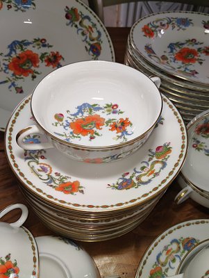 Dinner Service in Limoges Raynaud Porcelain, 1960s, Set of 58 for