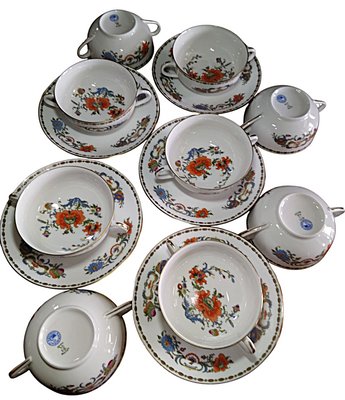 Dinner Service in Limoges Raynaud Porcelain, 1960s, Set of