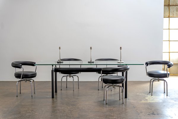 LC6 Table by Le Corbusier, Perriand and Jeanneret for Cassina