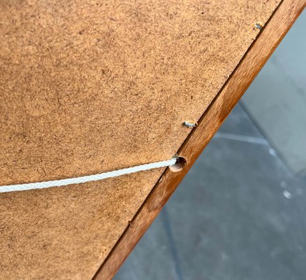 Mid-Century Modern Danish Teak Mirror from Vildbjerg
