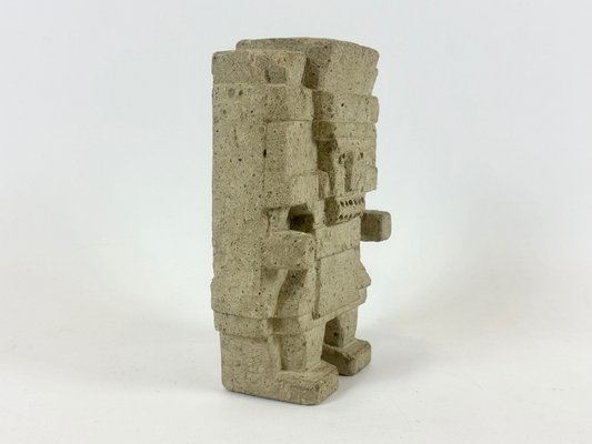 Escultura azteca Tlaloc del dios de la lluvia y el agua en venta