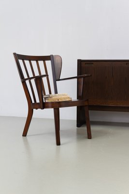 Danish Canada Armchairs by Fritz Hansen, 1940s, Set of 2 for