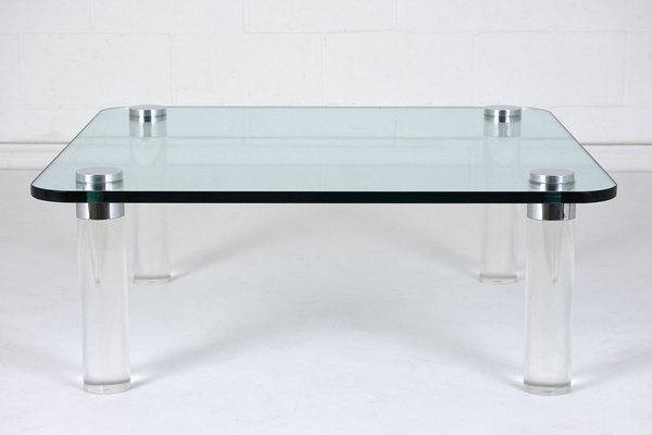 Mid Century Modern Lucite Coffee Table 1 Mid Century Modern Lucite Coffee Table 1