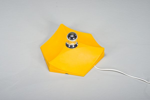 Vintage German Hexagon Wall Lamp from Hoffmeister-Leuchten, 1970s