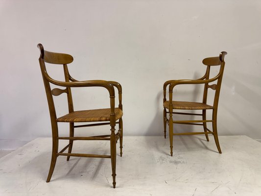Chiavari Armchairs from Fratelli Levaggi, Set of 6 for sale at Pamono