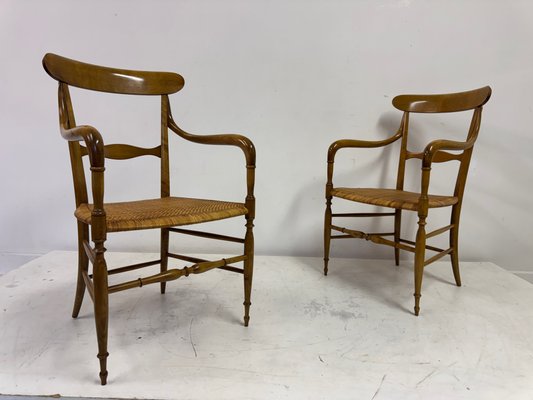 Chiavari Armchairs from Fratelli Levaggi, Set of 6 for sale at Pamono