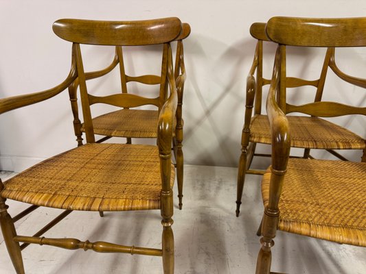 Chiavari Armchairs from Fratelli Levaggi, Set of 6 for sale at Pamono