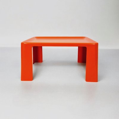 Mario Bellini Amante Orange Coffee Table | eBay