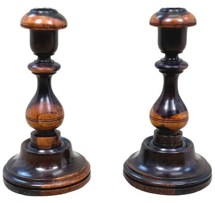 A Similar Pair of Lignum Vitae Classical Lamps. A Similar Pair of Lignum Vitae Classical Lamps.