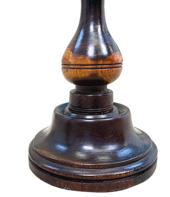 A Similar Pair of Lignum Vitae Classical Lamps. A Similar Pair of Lignum Vitae Classical Lamps.