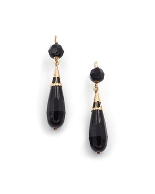 Long Black Earrings, Set of for sale at Pamono
