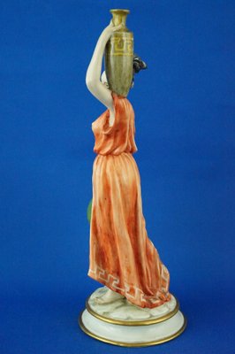かっきー【Vintage Ceramic Figurine】 Vintage Victorian Couple Figurines – Hand-painted Porcelain Man