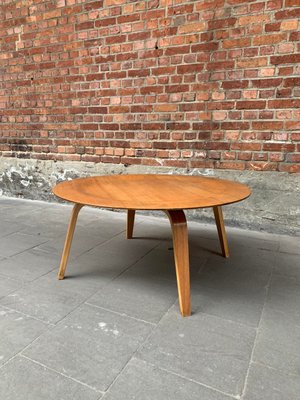 CTW Coffee Table in Ash Plywood by Charles & Ray Eames for