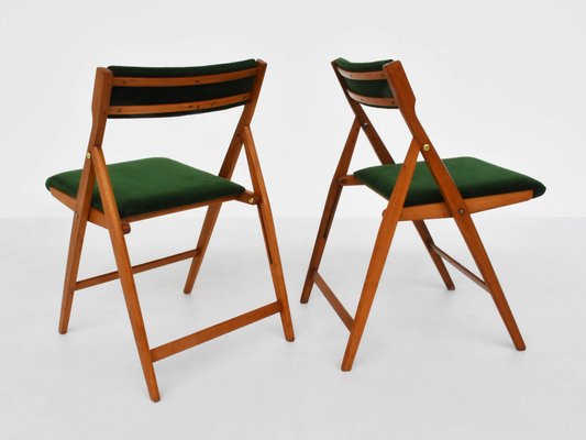 Sedie pieghevoli modello Eden di Gio Ponti per Fratelli Reguitti
