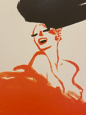 Original Vintage Formidable Offset Lithograph Poster by René Gruau