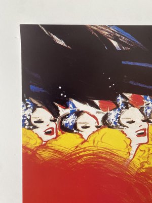 Original Vintage Lido Panache Offset Lithograph Poster by René