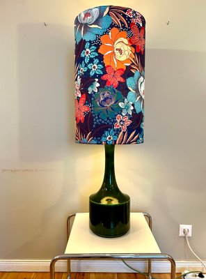 Vintage Forest Green Lamp Vintage Forest Green Lamp