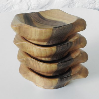 Ceramic Bowls by Grandjean-Jourdan, Vallauris, France, 1950s, Set