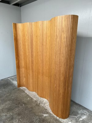 Vintage Screen 100 in Pinewood by Alvar Aalto, 1969 for sale at Pamono