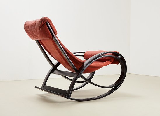 Sgarsul Rocking Chair by Gae Aulenti for Poltronova 1962 for sale