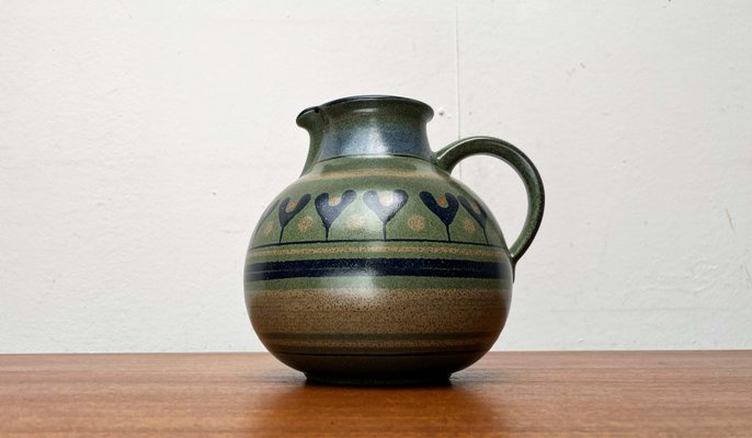 Vintage German Ceramic Carafe Vase from KMK Keramik Manufaktur Kupfermühle, 1970s