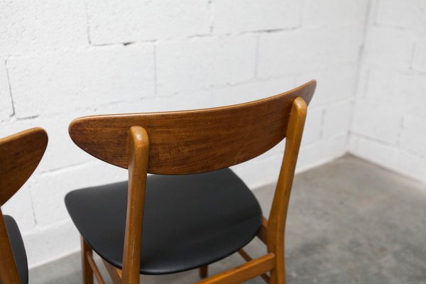 Danish Model 210 Chairs from Farstrup Møbler, 1960s, Set of 4 for