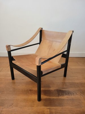 アビハリ型ukパンク Safari Sling Lounge Chair by Abel Gonzalez, 1960s for sale at Pamono