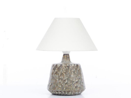 GZ604 Large Grey & White Contemporary Ceramic Porcelain Table Lamp 