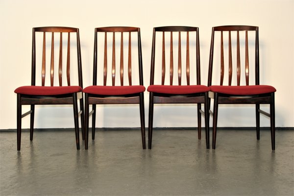 Danish Modern Rosewood Dining Chairs From Vamo Sønderborg Set Of 4 Danish Modern Rosewood Dining Chairs From Vamo Sønderborg Set Of 4