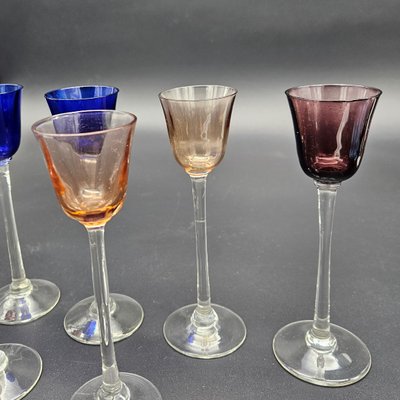 Jugendstil Likörgläser, 1910er, 6er Set bei Pamono kaufen