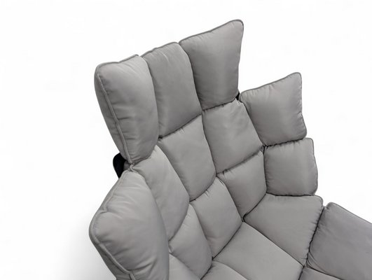 Grey Poltrona Husk B&b Italia Husk Chair Sedia Husk Husk Chair