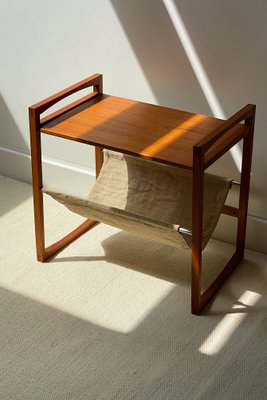 Side Table-Magazine Rack by Henning Wind-Hansen for Sika Møbler