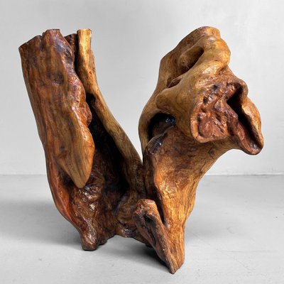 Japanese Tsuge Burl Wood Sculpture, 1920s for sale at Pamono