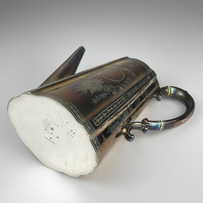 Antique Silver Plated Coffee and Tea Set by Elkington & Co, 1880s