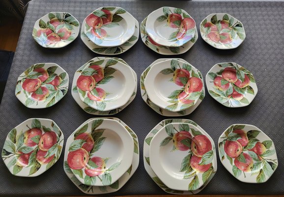 Juego de platos de frutas Pontesa Spain, Juego de 18 en venta en