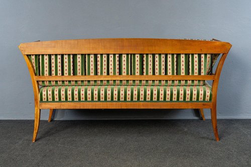 椅子 vintage sofa stripe vintage-boho-striped-scroll-