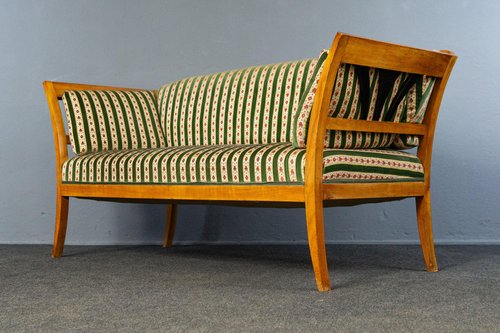 椅子 vintage sofa stripe Axis Living Vintage Striped Fabric Sofa - Wayfair Canada