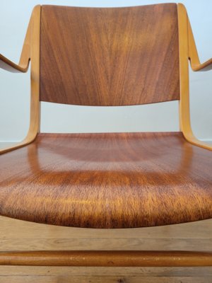 Beech Rocking Chair by Varjosen Puunjalostus, Finland, 1960s