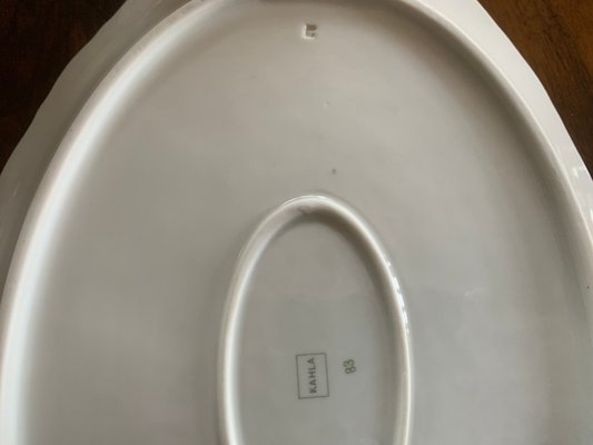 Tognana Downtown, Servizio Piatti per 6 persone, 18 Pezzi, Porcellana, Bianco e Blu