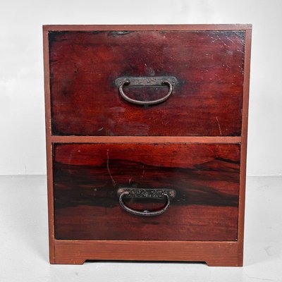 3 Drawer Negoro Tansu Chest From Japan - Meiji Period 3 Drawer Negoro Tansu Chest From Japan - Meiji Period