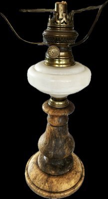 Stone Oil Lamp from Kosmos-Brenner, 19th Century for sale at Pamono