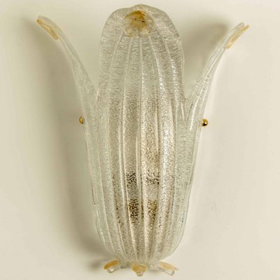 Murano Glass Wall Sconce in the style of Barovier & Toso Murano Glass Wall Sconce in the style of Barovier & Toso