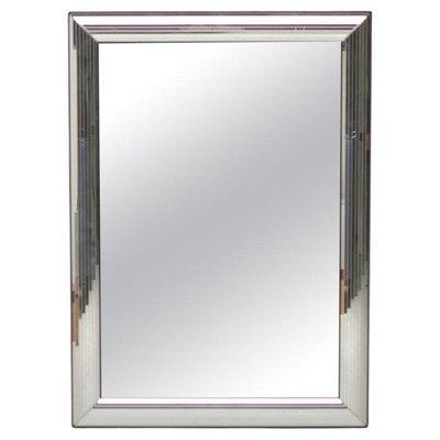 Belgian Multifaceted Glass Wall Mirror, 1990s for sale at Pamono Belgian Multifaceted Glass Wall Mirror, 1990s for sale at Pamono