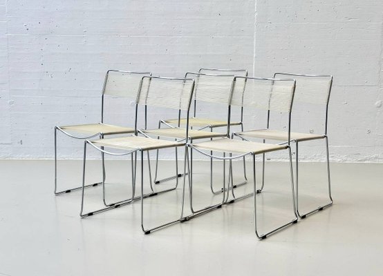 6 x Cassina Alias Spaghetti Chair