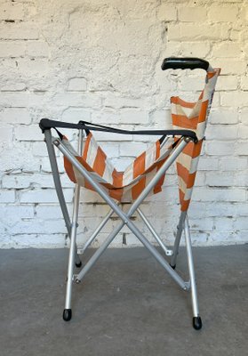 本家・英国製★美品Vintage【Simplus Products】お宝ガダバウト★Gadabout Chair Double Handle★Blue★稀少Made in England♪ Original Vintage 1960s British Gadabout Walking Cane Stick