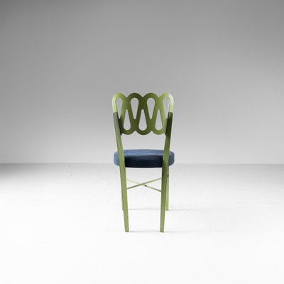 Model 969 Chairs by Gio Ponti for Montina, 1969, Set of 5 for sale