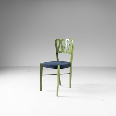 Model 969 Chairs by Gio Ponti for Montina, 1969, Set of 5 for sale