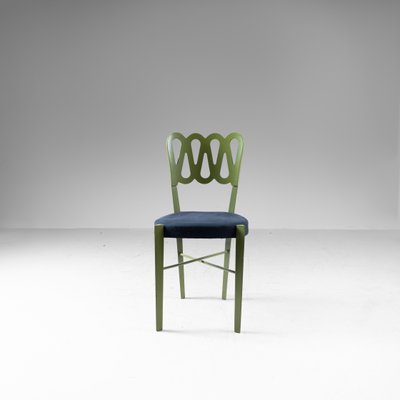 Model 969 Chairs by Gio Ponti for Montina, 1969, Set of 5 for sale