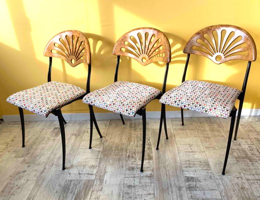 Coro Chairs by Luigi Origlia for Origlia, Set of 3 for sale at Pamono