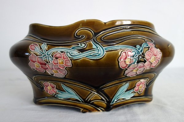 Vintage Art Deco Vases and Plant Pots from De Bruyn, 1920s, Set of 2 for  sale at Pamono
